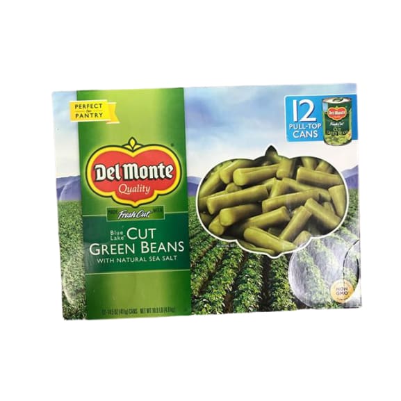 Del Monte Canned Blue Lake French Style Green Beans, 14.5-Ounce (Pack of 12) - ShelHealth.Com