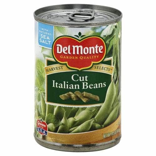 DEL MONTE Grocery > Meal Ingredients > Canned Fruits & Vegetables DEL MONTE Italian Cut Green Beans, 14.5 oz