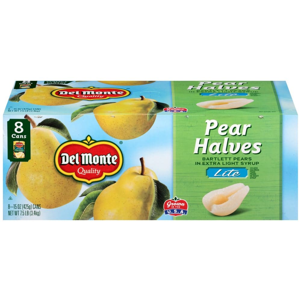 Del Monte Lite Pear Halves (15 oz. 8 pk.) - Canned Foods & Goods - Del Monte