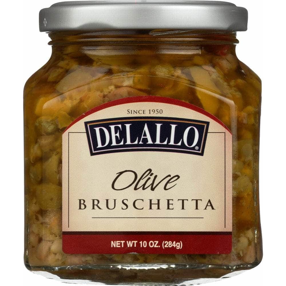 Delallo Delallo Olive Bruschetta, 10 oz