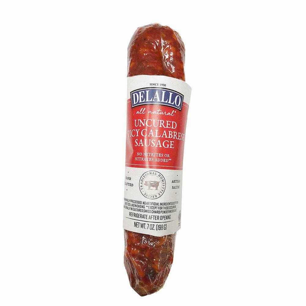 DELALLO DELALLO Sausage Calabrese Hot Dry, 7 oz