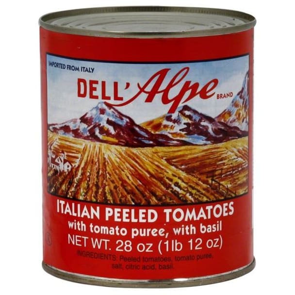 DELL ALPE: Italian Peeled Tomatoes 28 oz - Grocery > Meal Ingredients > Canned Fruits & Vegetables - DELL ALPE