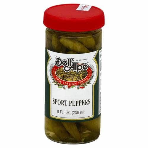 DELL ALPE Grocery > Pantry > Food DELL ALPE: Sport Peppers, 8 oz