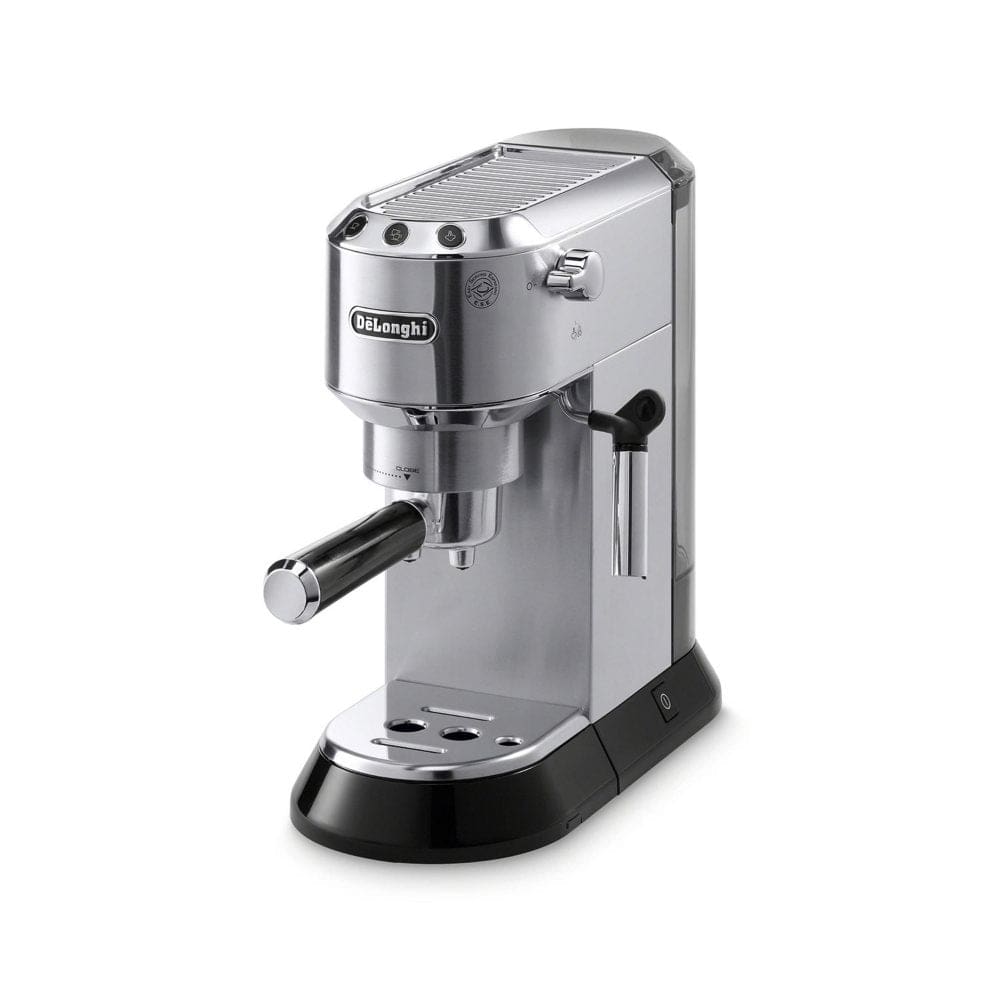 De’Longhi Dedica EC680 15 Bar Stainless Steel Slim Espresso Cappuccino Machine - Coffee Tea & Espresso Makers - De’Longhi