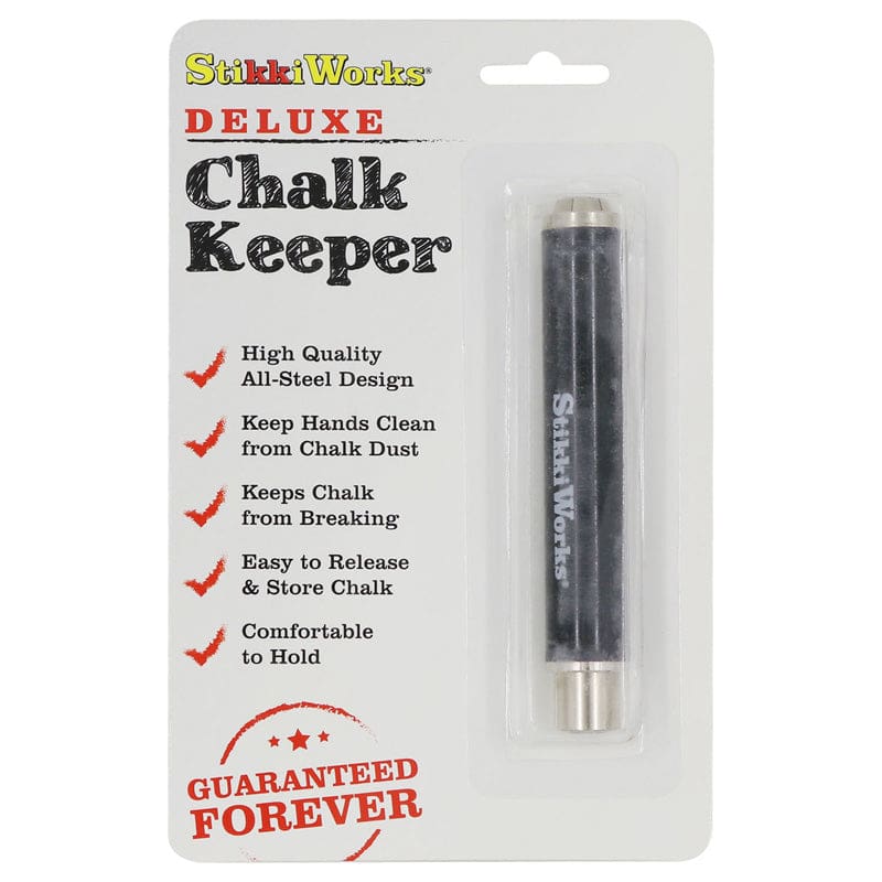 Deluxe Chalk Keeper Chalk Holder (Pack of 2) - Chalkboard Accessories - Fpc Corporation