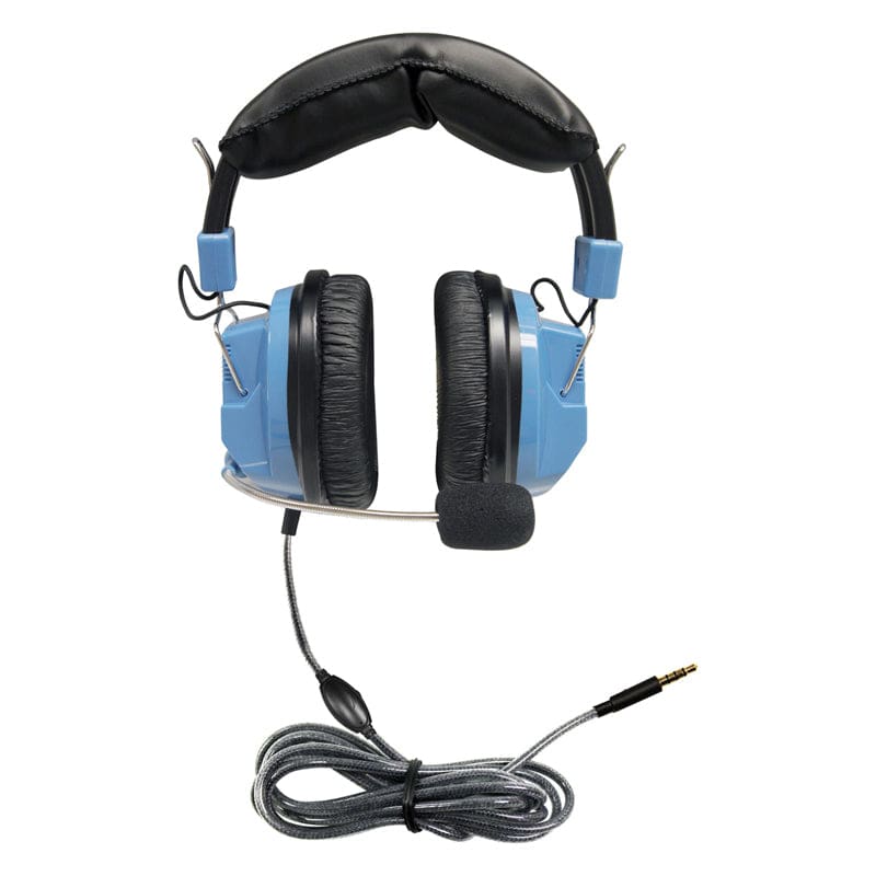 Deluxe Headset With Mic And Volume Trrs Plug - Headphones - Hamilton Electronics Vcom