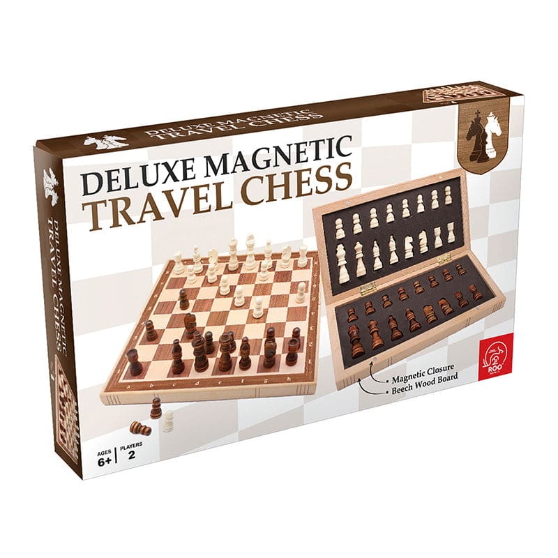 Deluxe Magnetic Travel Chess - Classics - Learning Advantage