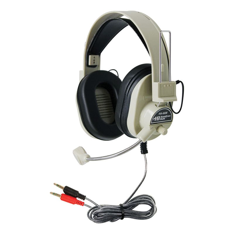 Deluxe Multimedia Headphone with Mic - Headphones - Hamilton Electronics Vcom