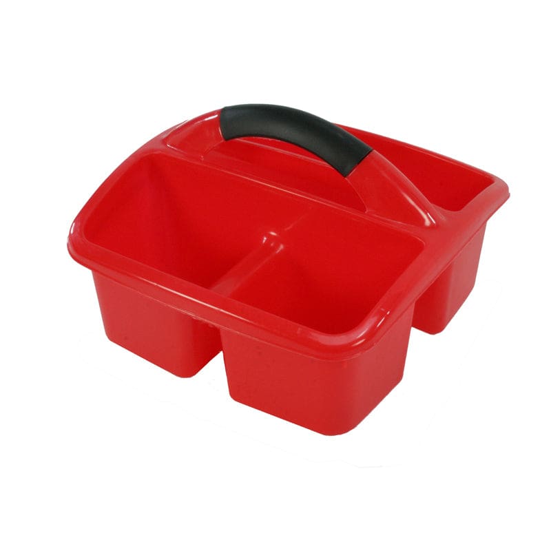 Deluxe Small Utility Caddy Red (Pack of 8) - Storage Containers - Romanoff Products