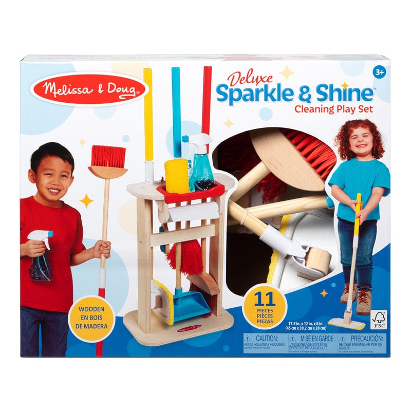 Deluxe Sparkle Shine Clean Play Set - Homemaking - Melissa & Doug