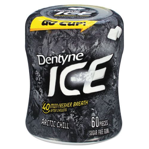 Sugarless Gum Arctic Chill 60 Pieces/cup 4 Cups/pack - Food Service - Dentyne Ice®
