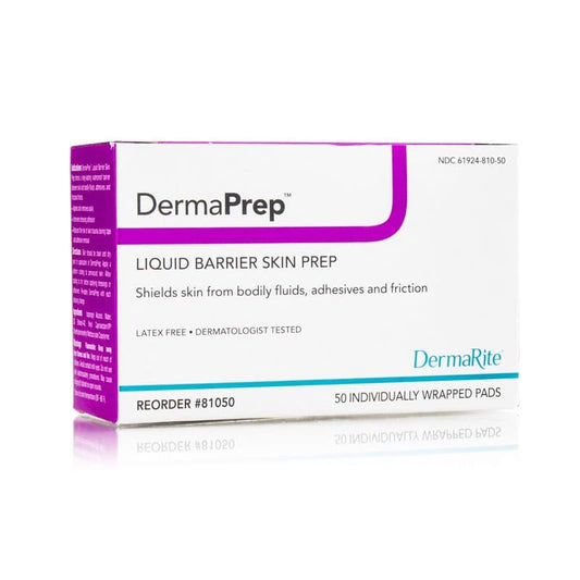 Dermarite Dermaprep Skin Prep Pads Box of 50 (Pack of 3) - Nursing Supplies >> Prep Pads - Dermarite