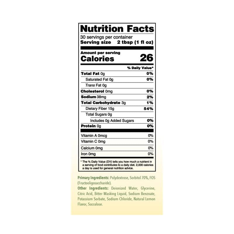 Dermarite Fiberheal 30Oz Liquid Fiber - Nutrition >> Nutritional Accessories - Dermarite