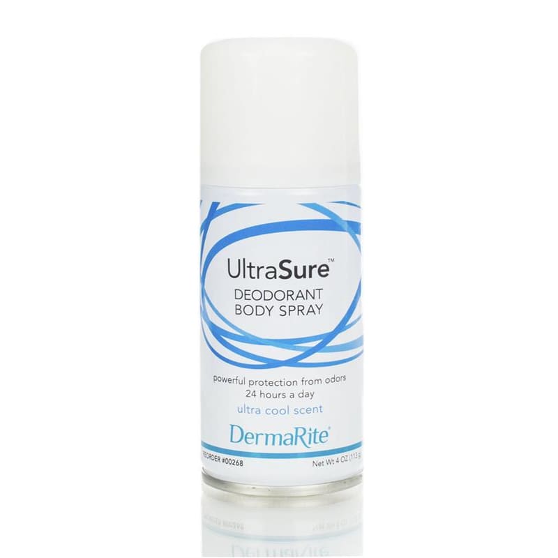 Dermarite Ultrasure Deodorant Spray 4 Oz Blue (Pack of 6) - Personal Care >> Deodorant - Dermarite