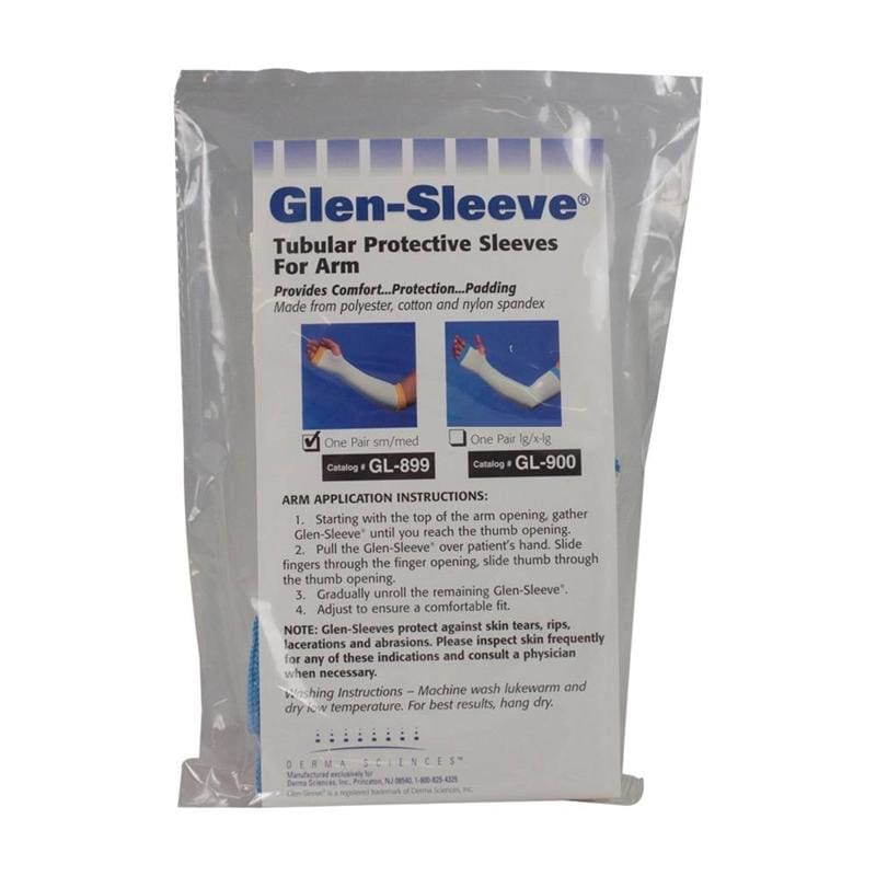 DermaSciences Glensleeve Arm Protector Sm/Med Case of 12 - Apparel >> Protective Sleeves - DermaSciences