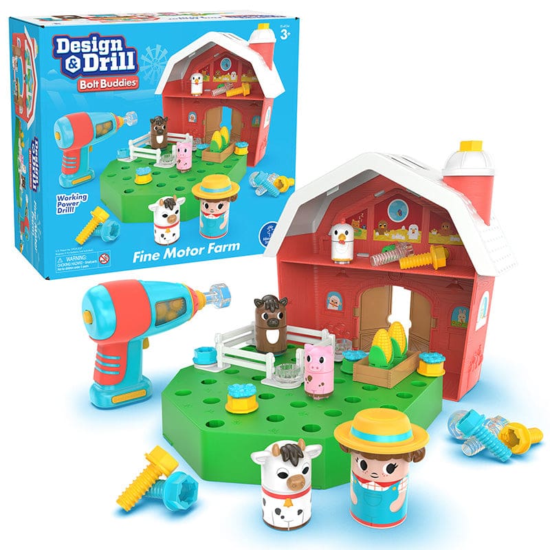 Design & Drill Bolt Buddies Barn - Pretend & Play - Learning Resources