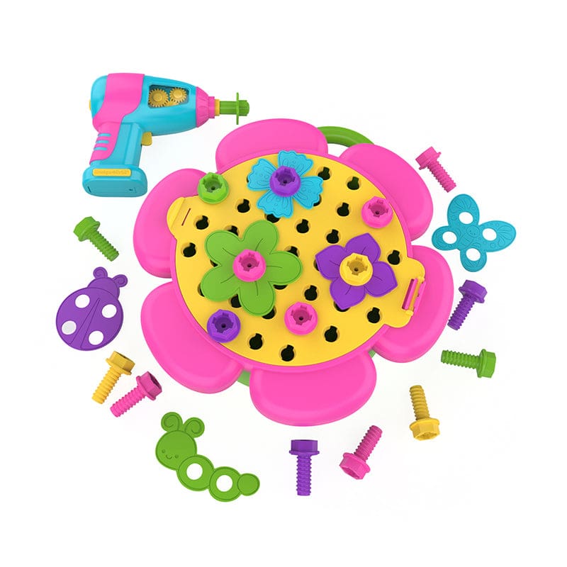 Design & Drill Flower Power Studio - Blocks & Construction Play - Learning Resources