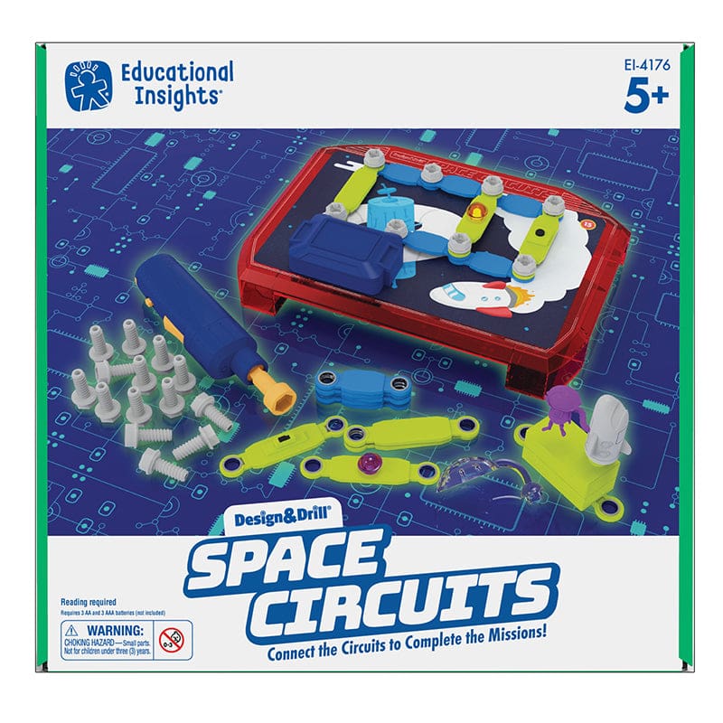 Design & Drill Tech Space Circuits - Toys - Learning Resources