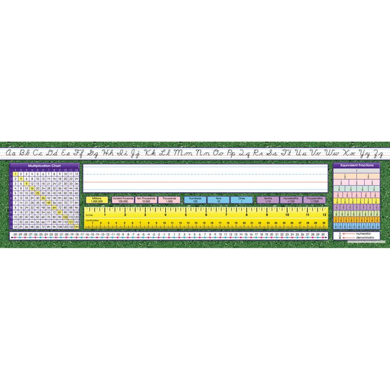 Desk Plate Intermediate Contemporary Cursive (Pack of 6) - Name Plates - North Star Teacher Resource