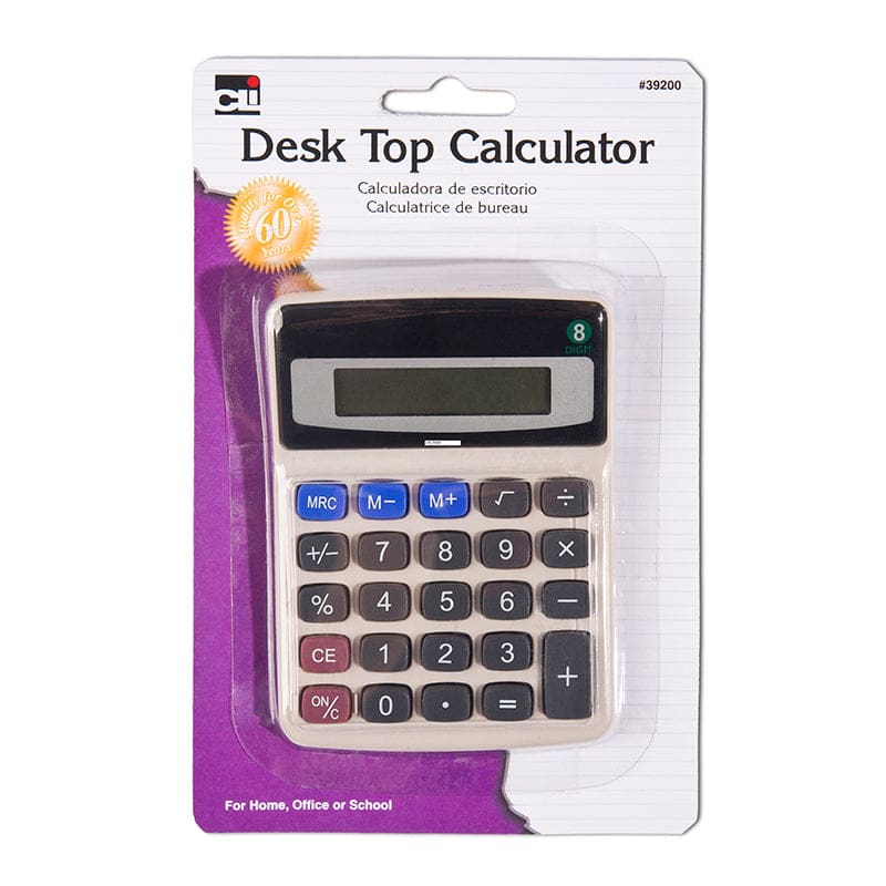 Desktop Calculator (Pack of 10) - Calculators - Charles Leonard