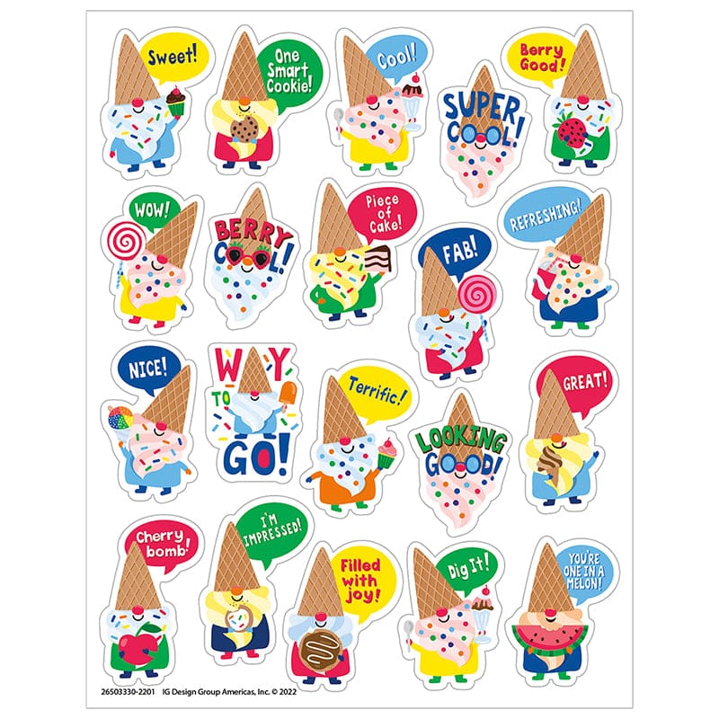 Dessert Gnomes Candy Scent Stickers (Pack of 12) - Stickers - Eureka