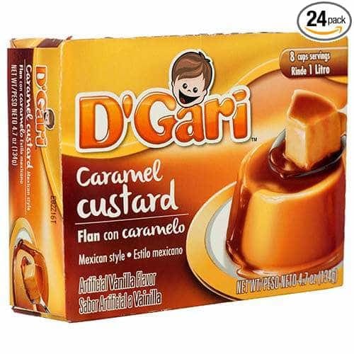 DGARI Grocery > Cooking & Baking DGARI: Vanilla Caramel Custard Flan, 4.7 oz