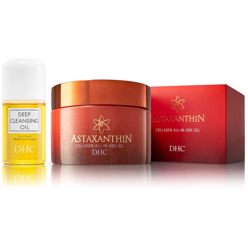 DHC’s Astaxanthin Collagen All-in-One Gel + DHC Deep Cleansing Oil - Skin Care - DHC’s Astaxanthin