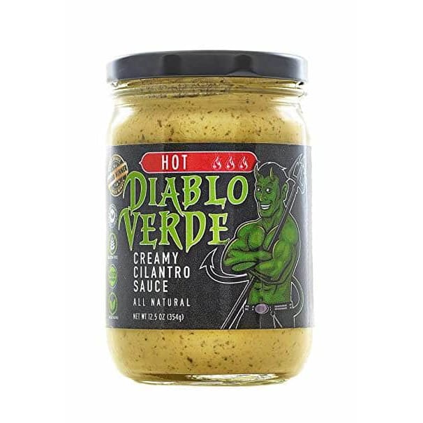 DIABLO VERDE Grocery > Pantry DIABLO VERDE: Hot Creamy Cilantro Sauce, 12.5 oz