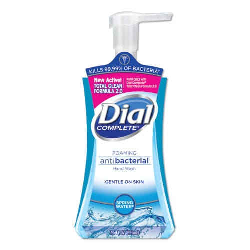 Dial Antibacterial Foaming Hand Wash Spring Water 7.5 Oz - Janitorial & Sanitation - Dial®