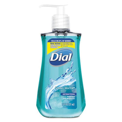 Dial Antibacterial Liquid Hand Soap Spring Water Scent 7.5 Oz Bottle - Janitorial & Sanitation - Dial®