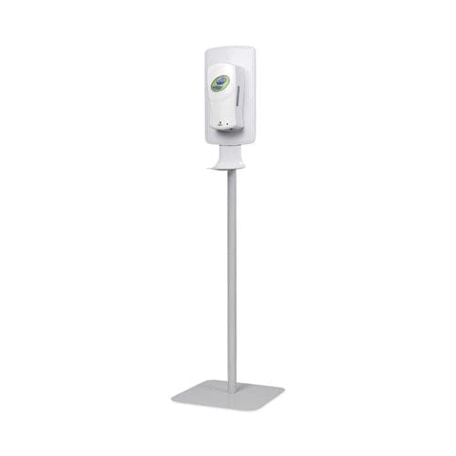 Dial Fit Touch Free Dispenser Floor Stand 15.7 X 15.7 X 58.3 White - Janitorial & Sanitation - Dial®
