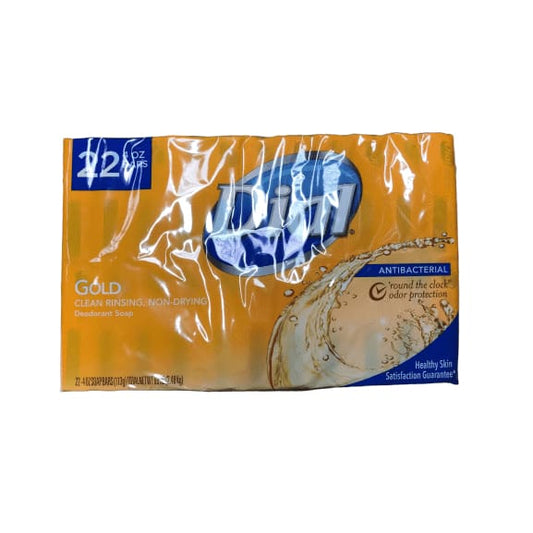 Dial Gold Antibacterial Bar Soap, 22 ct./4 oz. - ShelHealth.Com