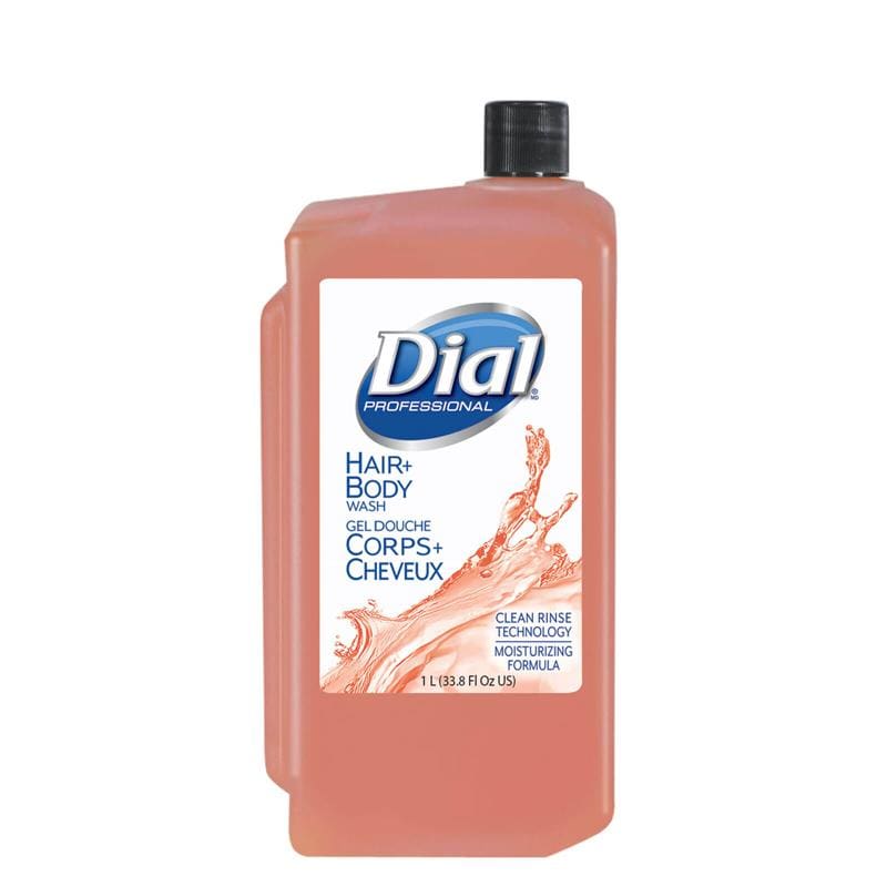Dial Dial Hair & Body Shampoo 1L Case of 8 - Skin Care >> Body Wash and Shampoo - Dial