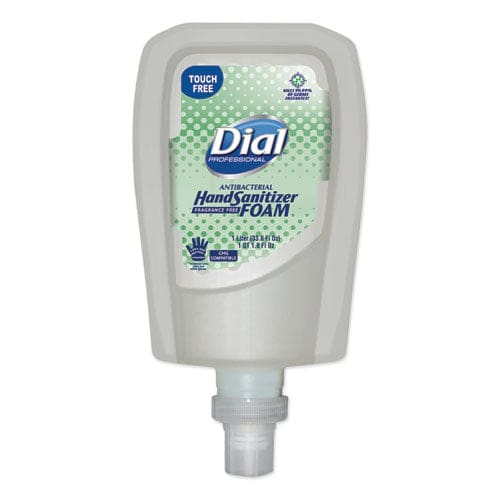 Dial Professional Antibacterial Foaming Hand Sanitizer Refill For Fit Touch Free Dispenser 1 L Bottle Fragrance-free 3/carton - Janitorial &