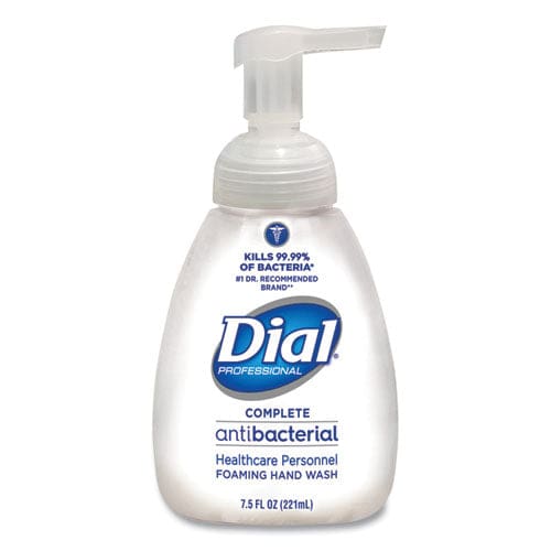 Dial Professional Antibacterial Foaming Hand Wash Healthcare 7.5 Oz Pump 12/carton - Janitorial & Sanitation - Dial® Professional