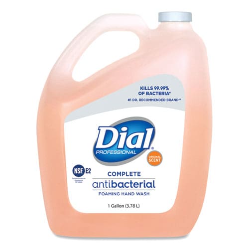 Dial Professional Antibacterial Foaming Hand Wash Original 1 Gal 4/carton - Janitorial & Sanitation - Dial® Professional
