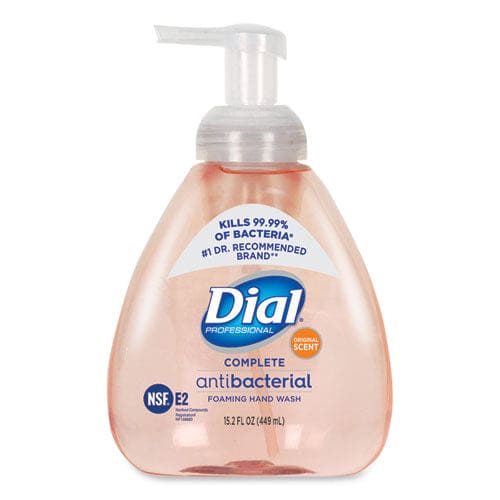 Dial Professional Antibacterial Foaming Hand Wash Original 15.2 Oz Pump 4/carton - Janitorial & Sanitation - Dial® Professional