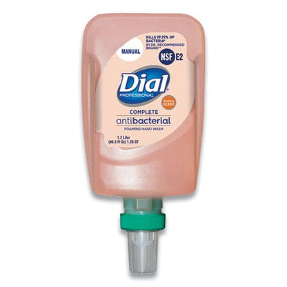 Dial Professional Antibacterial Foaming Hand Wash Refill For Fit Manual Dispenser Original 1.2 L 3/carton - Janitorial & Sanitation - Dial®