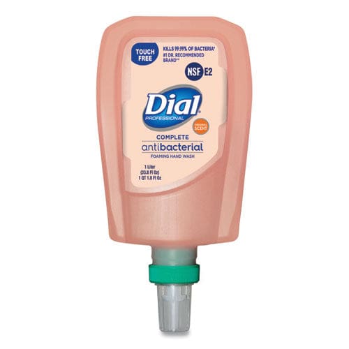 Dial Professional Antibacterial Foaming Hand Wash Refill For Fit Touch Free Dispenser Original 1 L - Janitorial & Sanitation - Dial®
