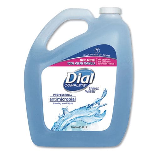 Dial Professional Antibacterial Foaming Hand Wash Spring Water 1 Gal 4/carton - Janitorial & Sanitation - Dial® Professional