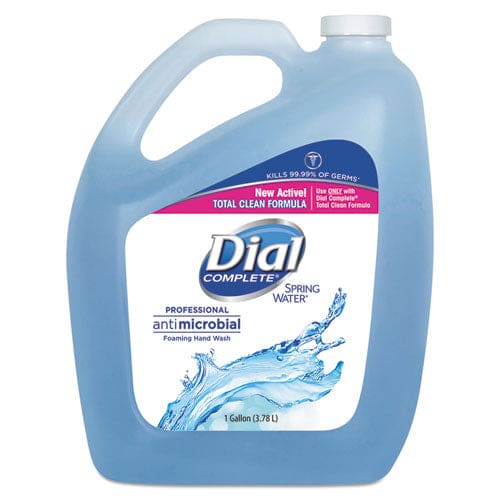Dial Professional Antibacterial Foaming Hand Wash Spring Water 1 Gal - Janitorial & Sanitation - Dial® Professional