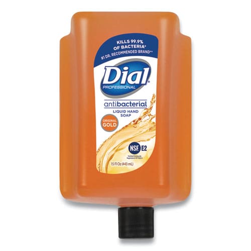 Dial Professional Antibacterial Gold Liquid Hand Soap Refill For Eco-smart Dispenser Floral 15 Oz 6/carton - Janitorial & Sanitation - Dial®