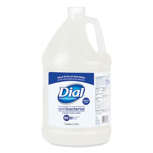 Dial Professional Antibacterial Liquid Hand Soap For Sensitive Skin Floral 1 Gal 4/carton - Janitorial & Sanitation - Dial® Professional