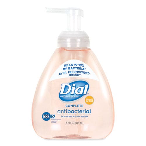 Dial Professional Antimicrobial Foaming Hand Soap Original Scent 15.2 oz Pump - General - DIALSUPLYS