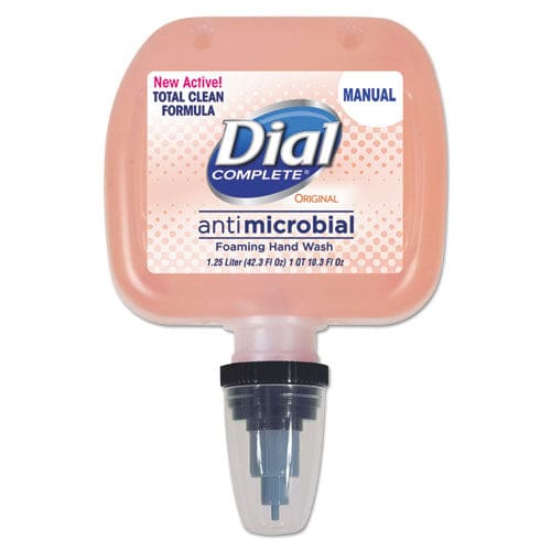 Dial Professional Antimicrobial Foaming Hand Wash Original 1.25 L Cassette Refill 3/carton - Janitorial & Sanitation - Dial® Professional