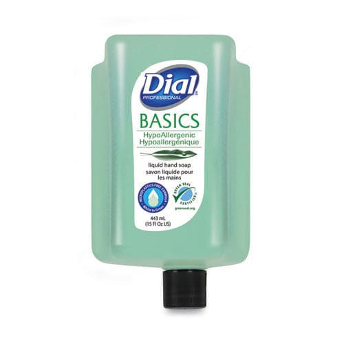 Dial Professional Basics Mp Free Liquid Hand Soap Unscented 15 Oz Refill Bottle 6/carton - Janitorial & Sanitation - Dial® Professional