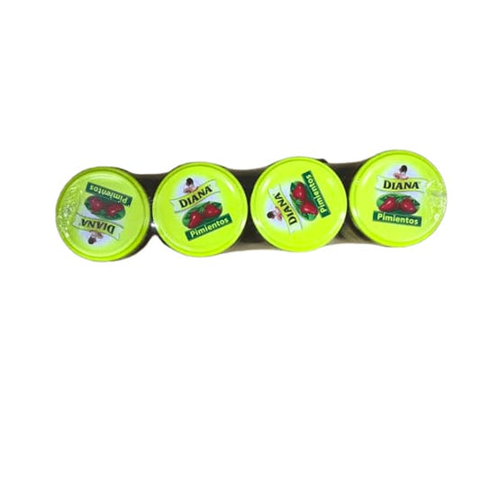 Diana Red Pimientos 6.5 Ounce (Pack of 4) - ShelHealth.Com