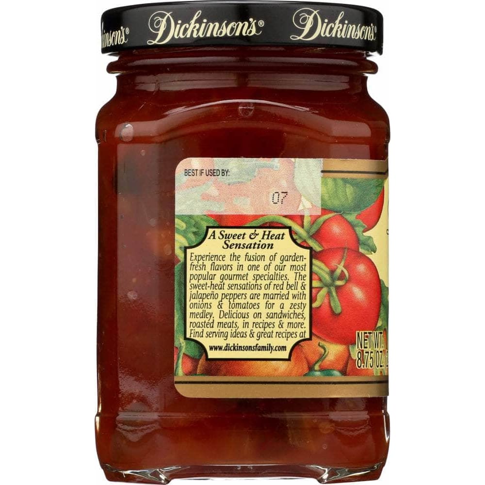 DICKINSONS Dickinson'S Premium Relish Sweet 'N Hot Pepper & Onion, 8.75 Oz