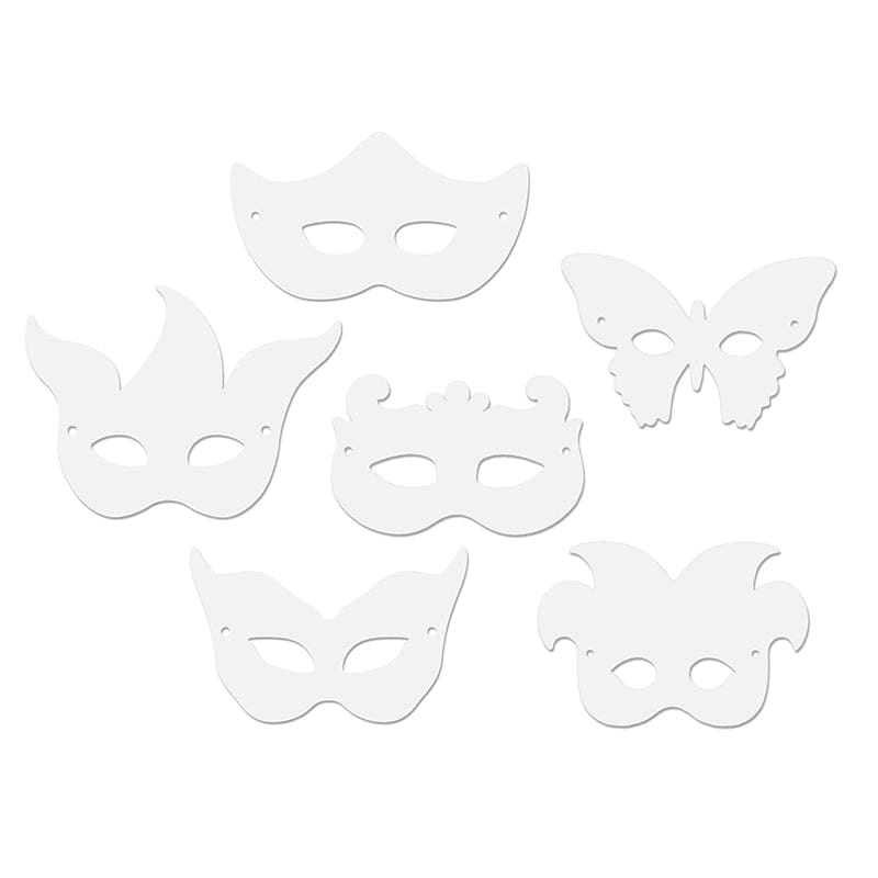 Die Cut Mardi Gras Masks 24Pk (Pack of 10) - Art & Craft Kits - Dixon Ticonderoga Co - Pacon