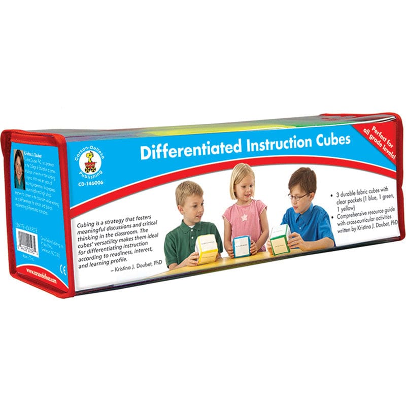 Differentiated Instruction Cubes 3 Pk (Pack of 2) - Differentiated Learning - Carson Dellosa Education